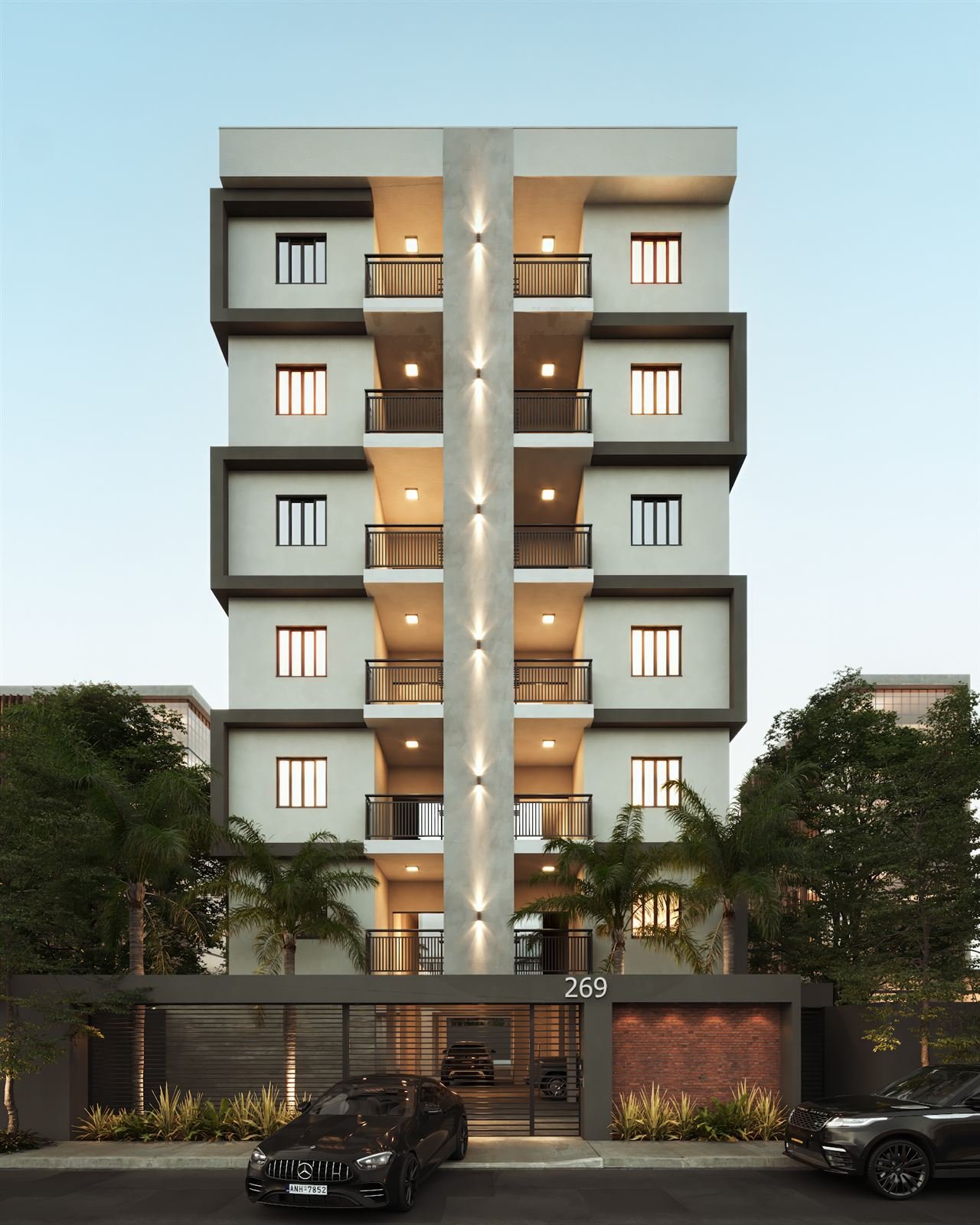 Fachada do Residencial Splendore Catarinense